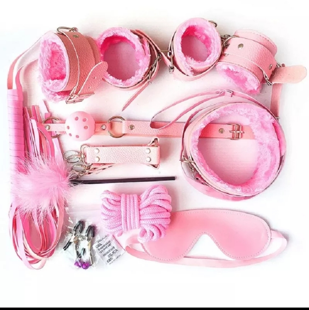 New BDSM Adult Beginner Set Pink